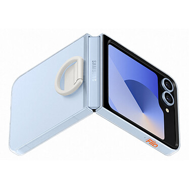 Funda de silicona Samsung Anillo transparente Galaxy Z Flip 6 . a bajo precio