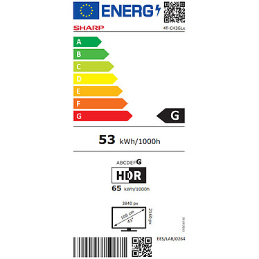 Sharp 43GL4260E pas cher