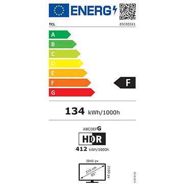 TCL 85C855. economico