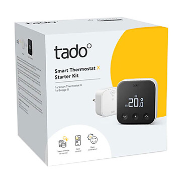 Opiniones sobre Termostato X Inteligente con Cable Tado + Puente X - Kit de inicio.