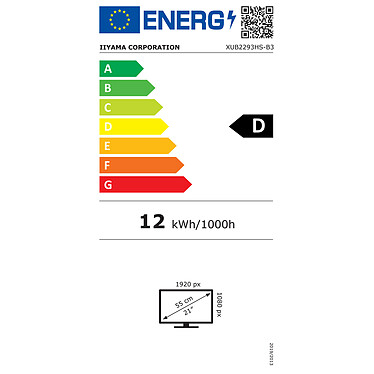 iiyama 21.5" LED - ProLite XUB2293HS-B3 pas cher