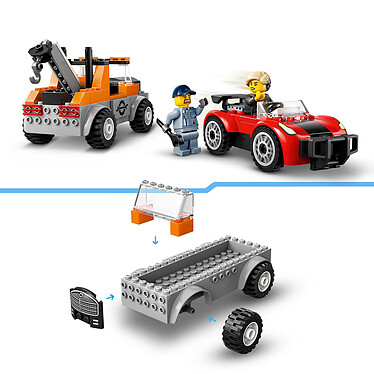 Comprar LEGO City 60435 Grúa y Coche Deportivo.