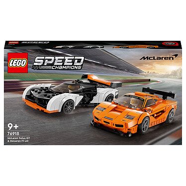 LEGO Speed Champions 76918 McLaren Solus GT and McLaren F1 LM .