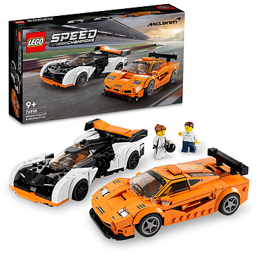 Review LEGO Speed Champions 76918 McLaren Solus GT and McLaren F1 LM .