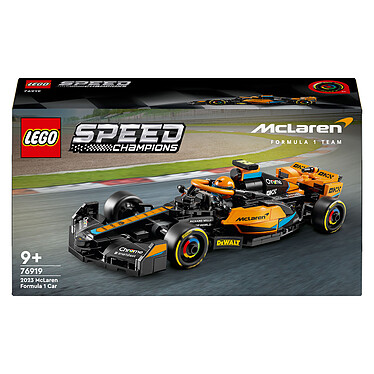 LEGO Speed Champions 76919 El coche de carreras de Fórmula 1 McLaren 2023.