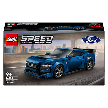 LEGO Speed Champions 76920 The Ford Mustang Dark Horse Sports Car.