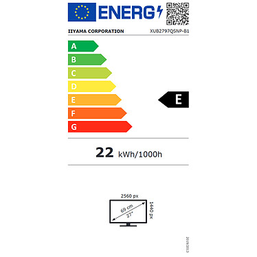 iiyama 27" LED - ProLite XUB2797QSNP-B1. economico