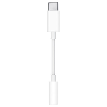 Adaptador de USB-C a minijack de 3,5 mm de Apple[LDLCCONTEXT:El adaptador de USB-C a minijack de 3,5 mm de Apple te permite conectar dispositivos que utilicen un conector de audio estándar de 3,5 mm, como auriculares o altavoces, a tus dispositivos USB-C.
]