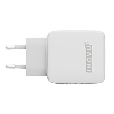 Acheter INOVU Chargeur Secteur USB-C 65 W Power Delivery GaN + TEXTORM Câble USB-C 3.1 Gen 2 (10 Gbps) - Mâle/Mâle - 1 M