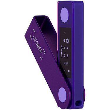 Ledger Nano X Amatista Violeta.