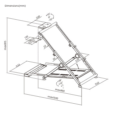 OPLITE Wheel Stand GT Pro V2 pas cher