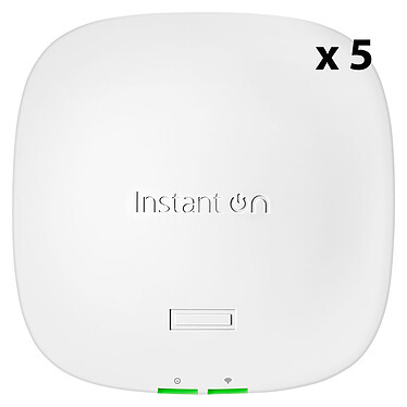 HPE Networking Instant On AP21 Wi-Fi 6 (S1T09A) x 5.