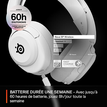 Buy SteelSeries Arctis Nova 5P (White).