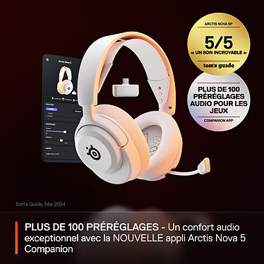 Acquista SteelSeries Arctis Nova 5 (Bianco).