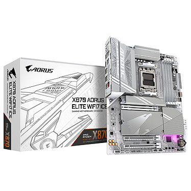 Gigabyte X870 AORUS ELITE WIFI7 ICE.