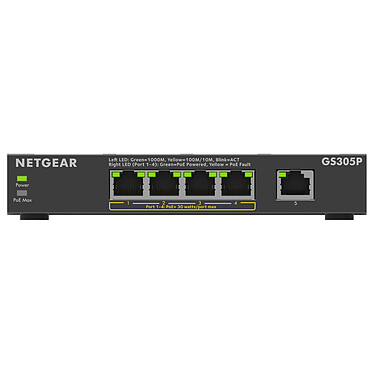 Nota Netgear GS305Pv3.