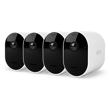 Arlo Pro 5 Spotlight - 4 Camera Pack - White (VMC4460P) .