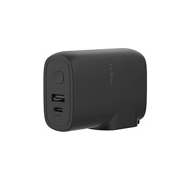 Belkin BoostCharge 25W Caricatore di rete con Powerbank 5K integrato (Nero).