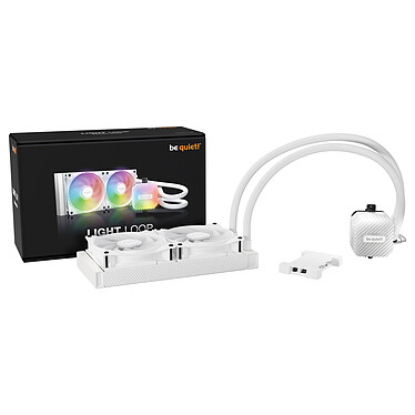 ¡be quiet! ¡Light Loop 240 mm Blanco.