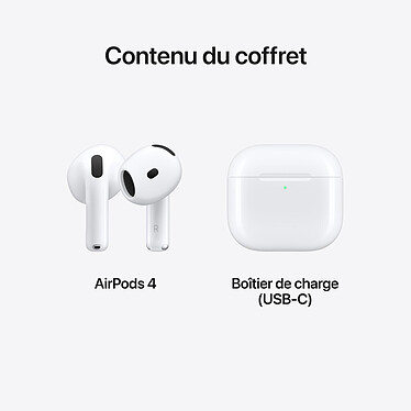 Apple AirPods 4 pas cher