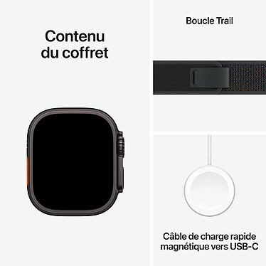 Apple Watch Ultra 2 GPS + Cellular 49 mm Titanio Negro Correa Trail S/M. a bajo precio