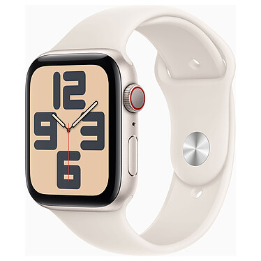 Pulsera deportiva Apple Watch SE GPS + Cellular (2024) 44 mm Aluminio Stellar Light M/L .