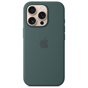 Custodia in silicone con MagSafe Lake Green Apple iPhone 16 Pro