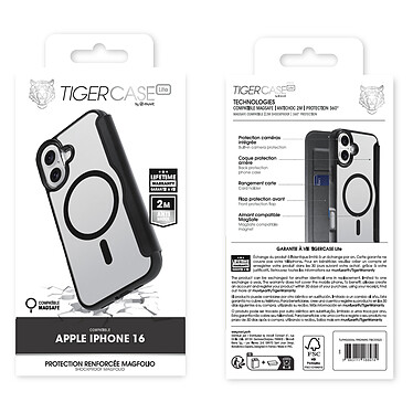 Opiniones sobre Tiger Case Lite Folio MagSafe 2M iPhone 16.