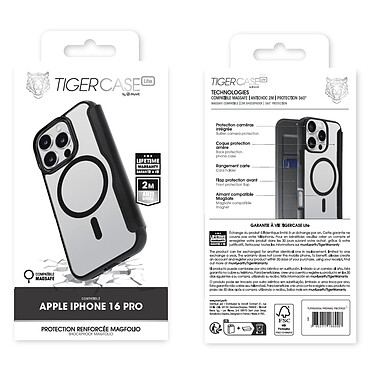 Avis Tiger Case Lite Folio MagSafe 2M iPhone 16 Pro