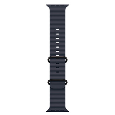 Apple Bracelet Océan Marine Finition Titane Noir pour Apple Watch 49 mm