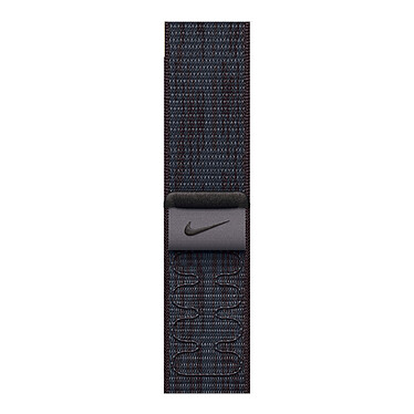 Apple Boucle Sport Nike Noir/Bleu 46 mm