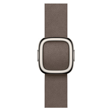 Apple Bracelet Boucle Moderne Taupe Sombre 42 mm - L