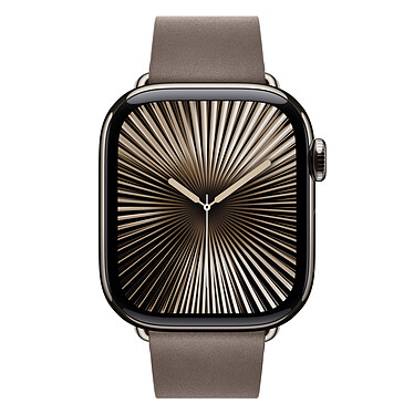 Review Apple Modern Buckle Bracelet Dark Taupe 42 mm - L