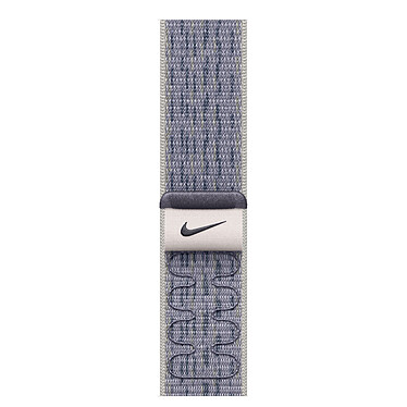 Apple Boucle Sport Nike Gris/Bleu pour Apple Watch 46 mm