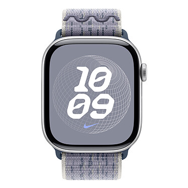 Review Apple Nike Sport Buckle Grey/Blue for Apple Watch 46 mm.