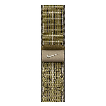 Apple Boucle Sport Nike Vert/Gris pour Apple Watch 42 mm