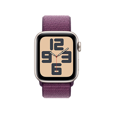 Review Apple Boucle Sport plum 40 mm - One size .