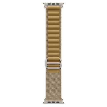 Apple Boucle Alpine Sahara Finition Titane Naturel pour Apple Watch 49 mm - L