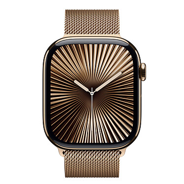 Opiniones sobre Pulsera milanesa de oro para Apple Watch 46 mm - M/L.