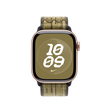 Nota Apple Boucle Sport Nike Verde/Grigio 40 mm - Taglia unica.