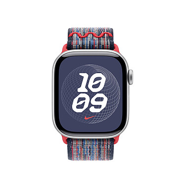 Nota Apple Boucle Sport Nike Blue/Red 40 mm - Taglia unica.