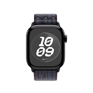 Avis Apple Boucle Sport Nike Noir/Bleu 40 mm - Taille unique