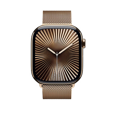 Review Apple Milanese Bracelet gold 46 mm - S/M