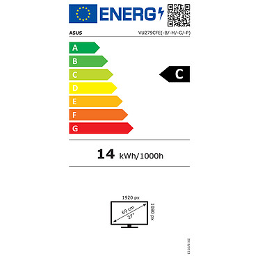 ASUS 27" LED - VU279CFE-B. economico