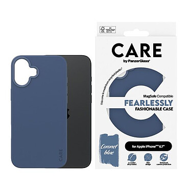 Nota PanzerGlass Coque Fashion iPhone 16 Plus Blue.