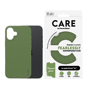 Opiniones sobre PanzerGlass Coque Fashion iPhone 16 Plus Verde.