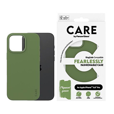 Review PanzerGlass Coque Fashion iPhone 16 Pro Max Green.