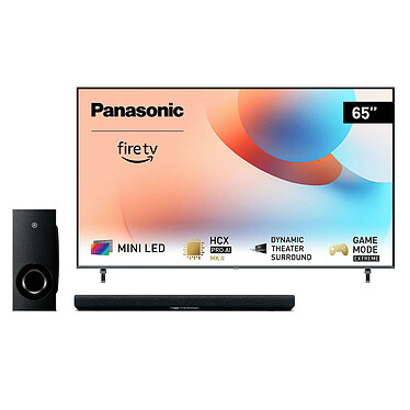 Panasonic 65W95AEG + Yamaha ATS-B400 Noir