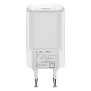 Goobay Chargeur rapide USB-C PD GaN Nano 45W (Blanc) pas cher