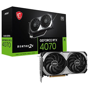 MSI GeForce RTX 4070 VENTUS 2X E1 12G OC.